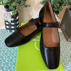 BRAND NEW - Sam Edelman Women's Michaela Mary Jane Flat, Black, Size 8.5M